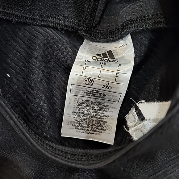 Large Adidas Primeknit A1 Football Premium Practice Jersey Black DQ3457 Blank - Picture 6 of 6